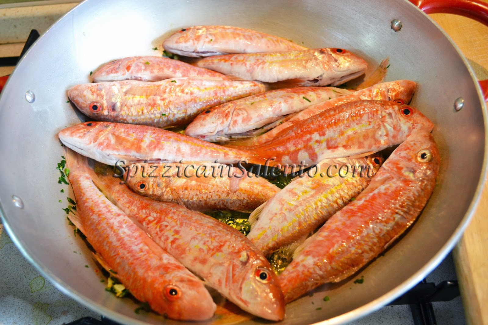 Spizzica in Salento...: Rougets (barbet ou de roche) au Citron