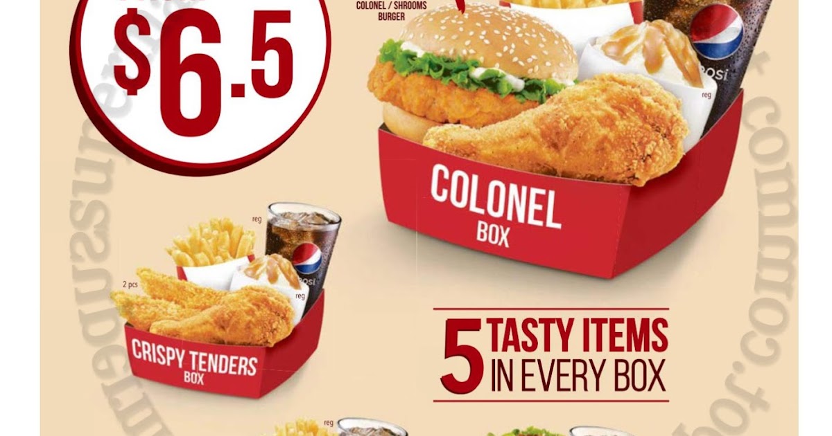 KFC The Ultimate Value Box 30 October 2017 Supermarket Promotions