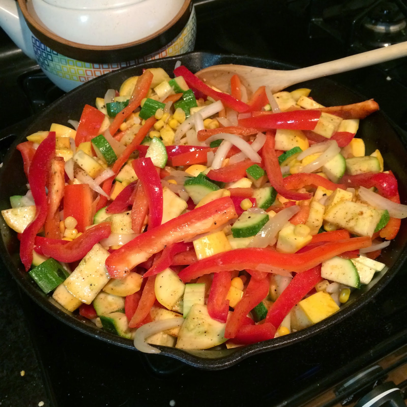 BinomialBaker Vegetable Fajitas