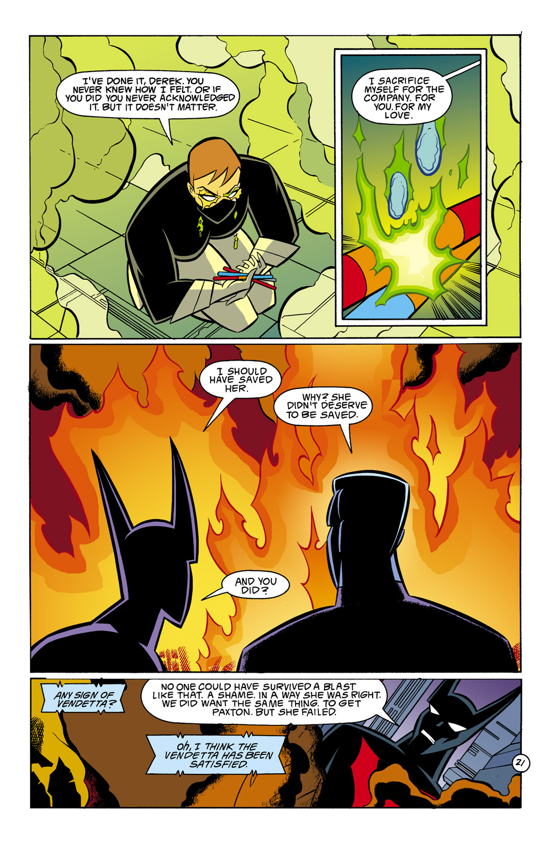 Read online Batman Beyond [II] comic -  Issue #8 - 22