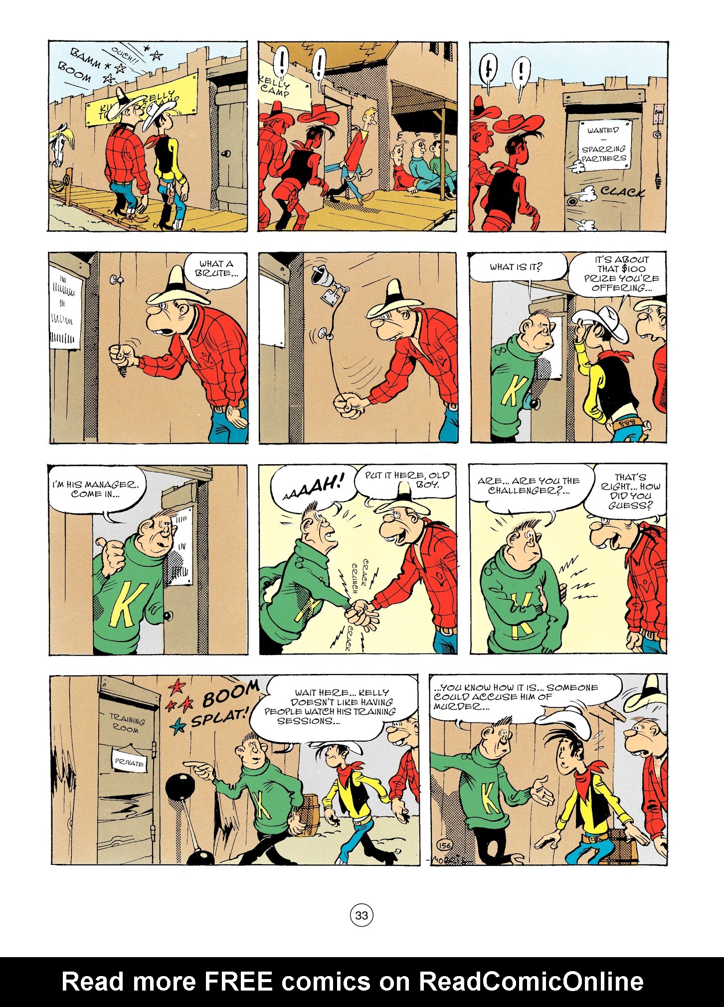 Read online A Lucky Luke Adventure comic -  Issue #56 - 33