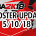Official Roster Update 5/10/18 [FOR 2K18]
