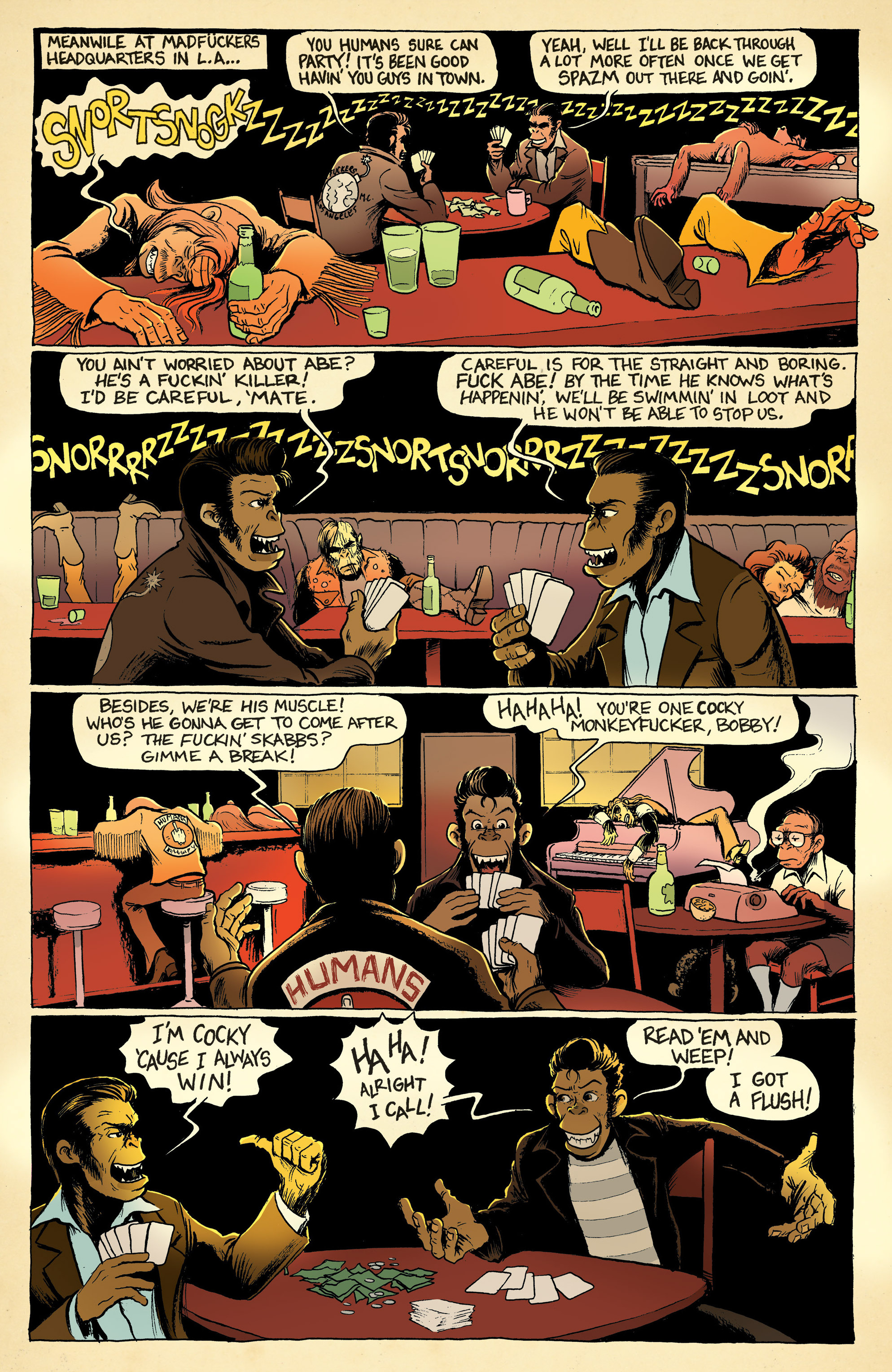 The Humans (2014) issue 6 - Page 12