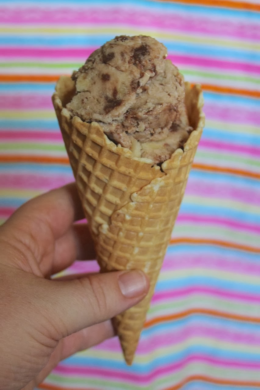 Green Gourmet Giraffe Vegan banana fudge ice cream and Puberty Blues