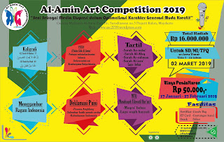 Event Al-Amin Art Competition 2019 SD Sederajat Se-Jawa Timur lomba
