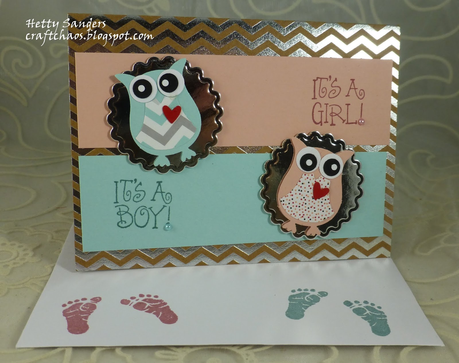 *{CraftChaos}* Baby cards