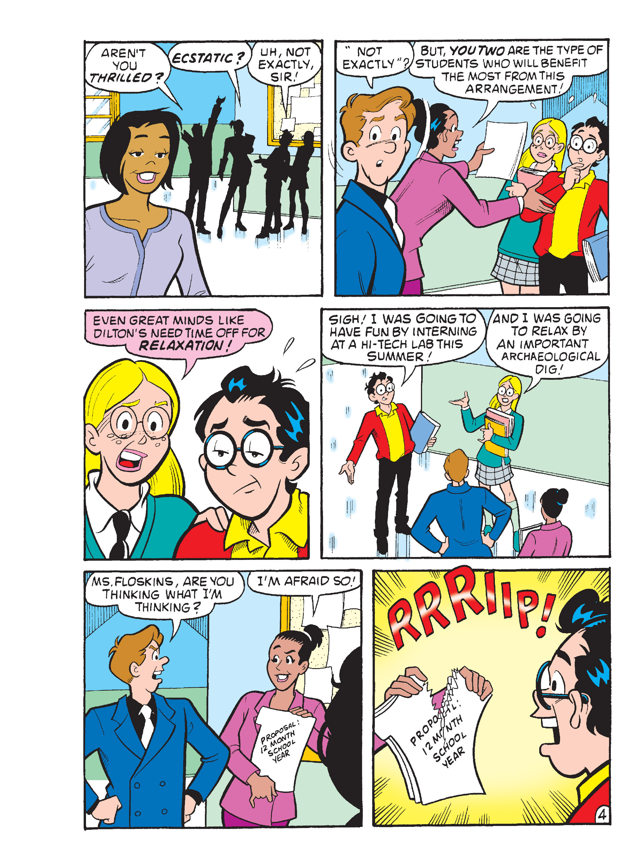 Read online Archie's Funhouse Double Digest comic -  Issue #19 - 22