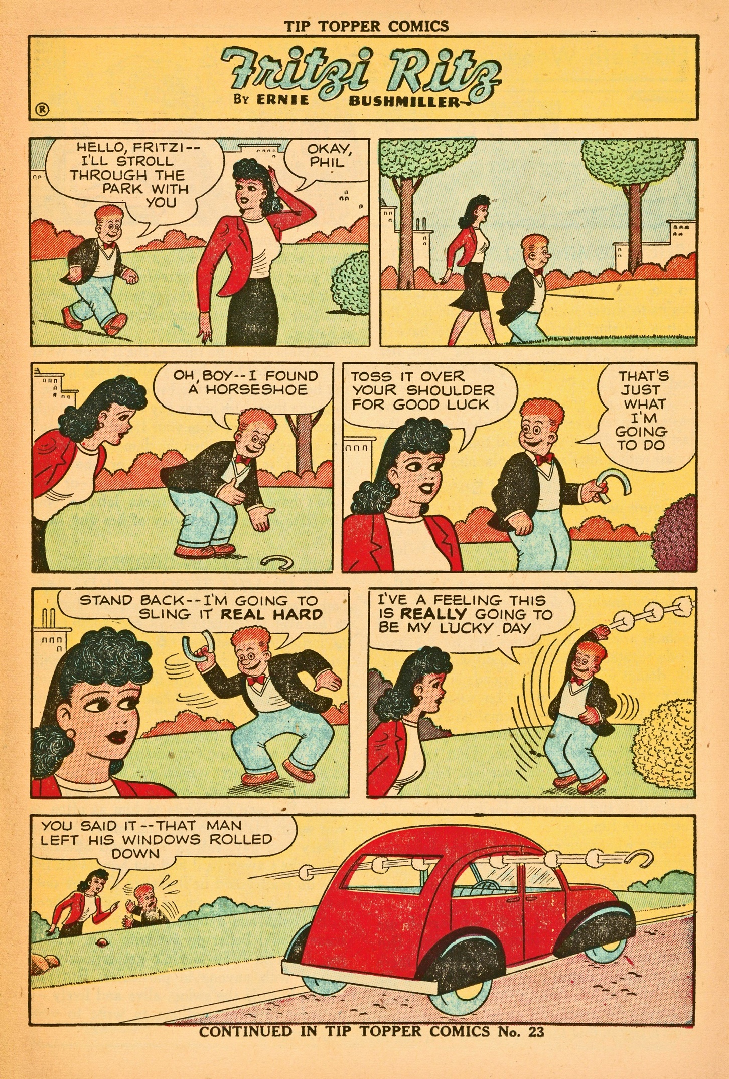 Read online Tip Topper Comics comic -  Issue #22 - 23