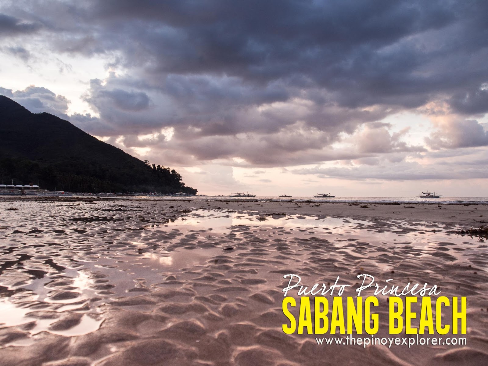 Palawan Rediscover Sabang Beach The Pinoy Explorer Palawan Rediscover Sabang Beach The