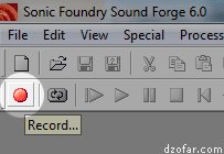 Record Sound Forge 6.0