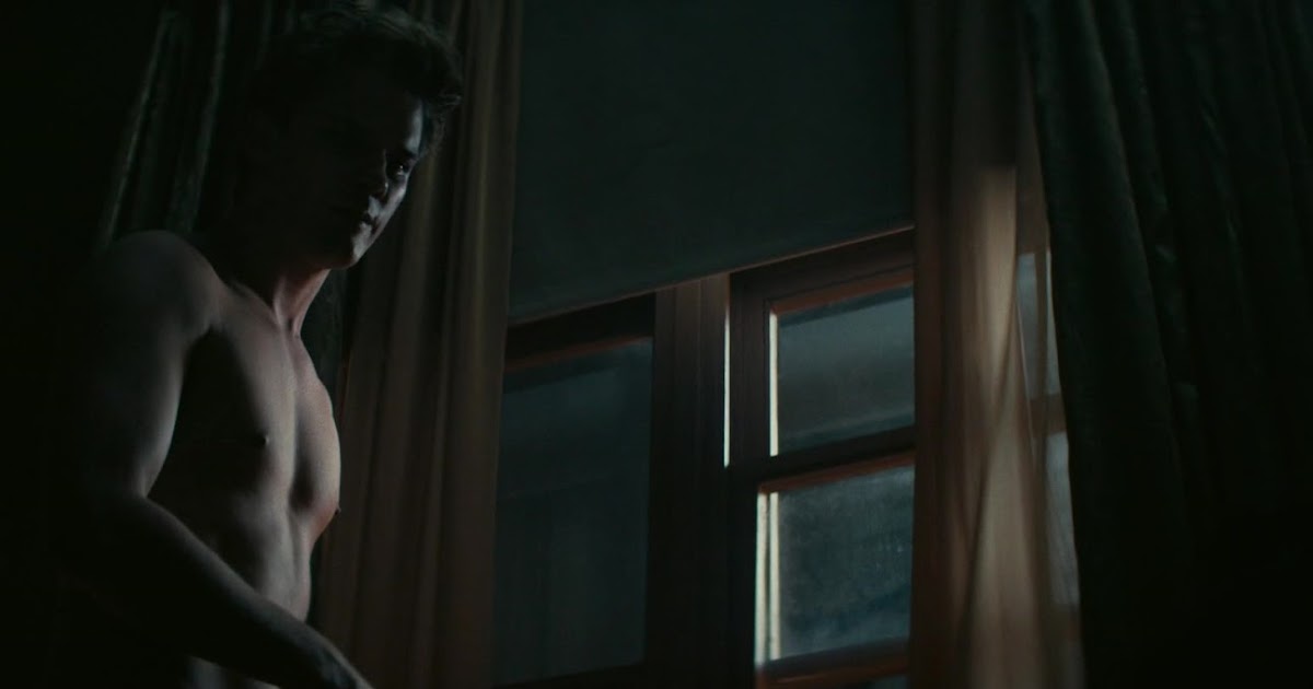 Jeremy Irvine and Jonny Beauchamp shirtless in Stonewall.