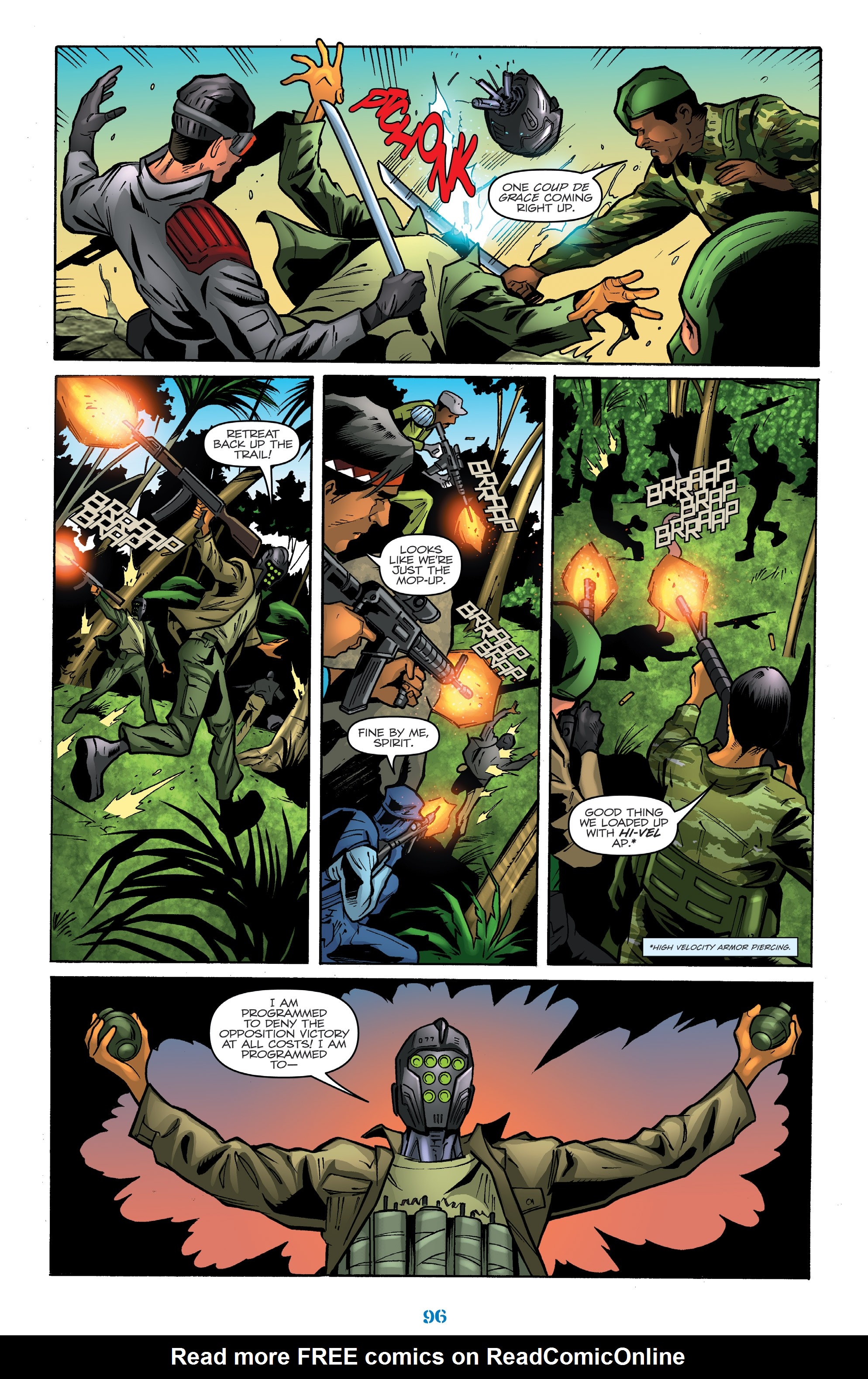 Read online Classic G.I. Joe comic -  Issue # TPB 20 (Part 1) - 98
