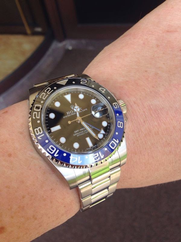 Hong Kong Watch Fever 香港發燒友 Brand New in Box GMT Master 116710BLNR