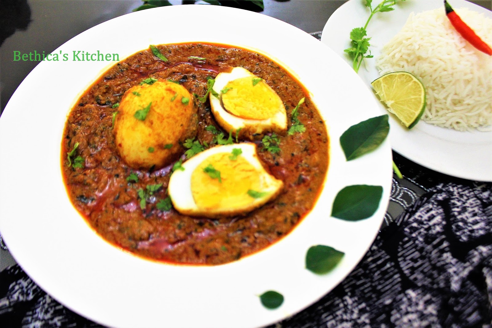 Bethica's Kitchen Flavours Ande ka Salan (Egg Curry Hyderabadi Style)