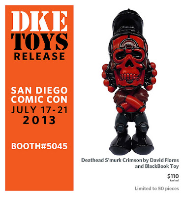 San Diego Comic-Con 2013 Exclusive Crimson Deathead S’murk by David Flores