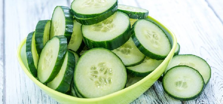 Cucumber Water Percentage