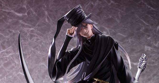 black butler book of circus undertaker artfx j statue