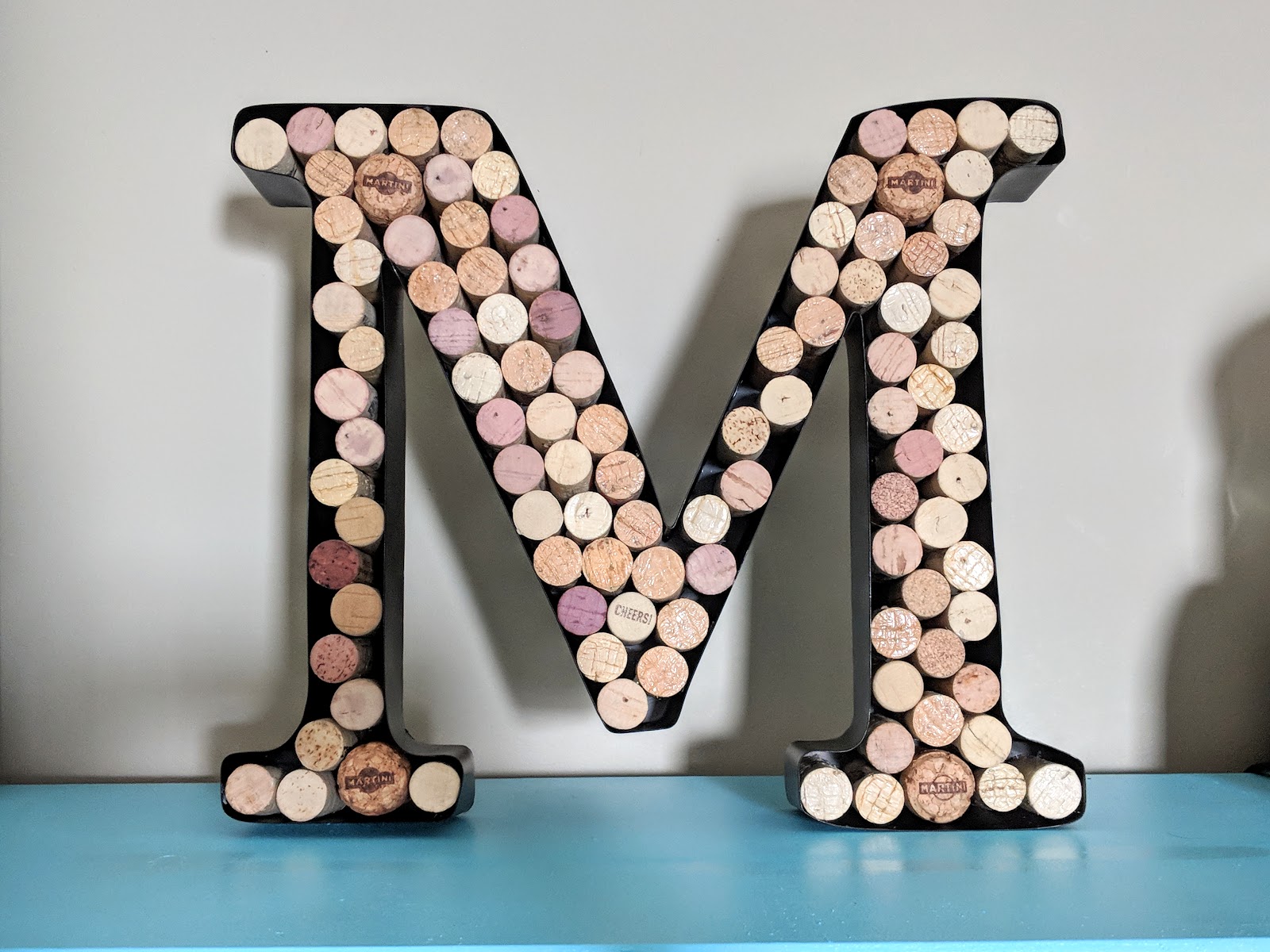 How to make a Wine Cork Monogramed Letter