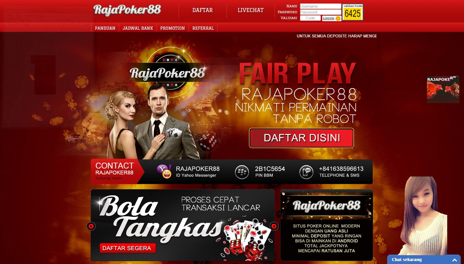 RAJAPOKER, Poker online terbaik dan terpercaya bonus tertinggi