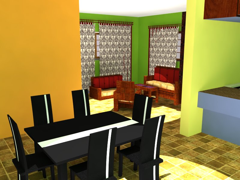 Interiores4: conbinacion del color