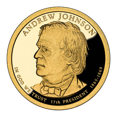 2011 Andrew Johnson Presidential Dollar and First Spouse Eliza Medal Set