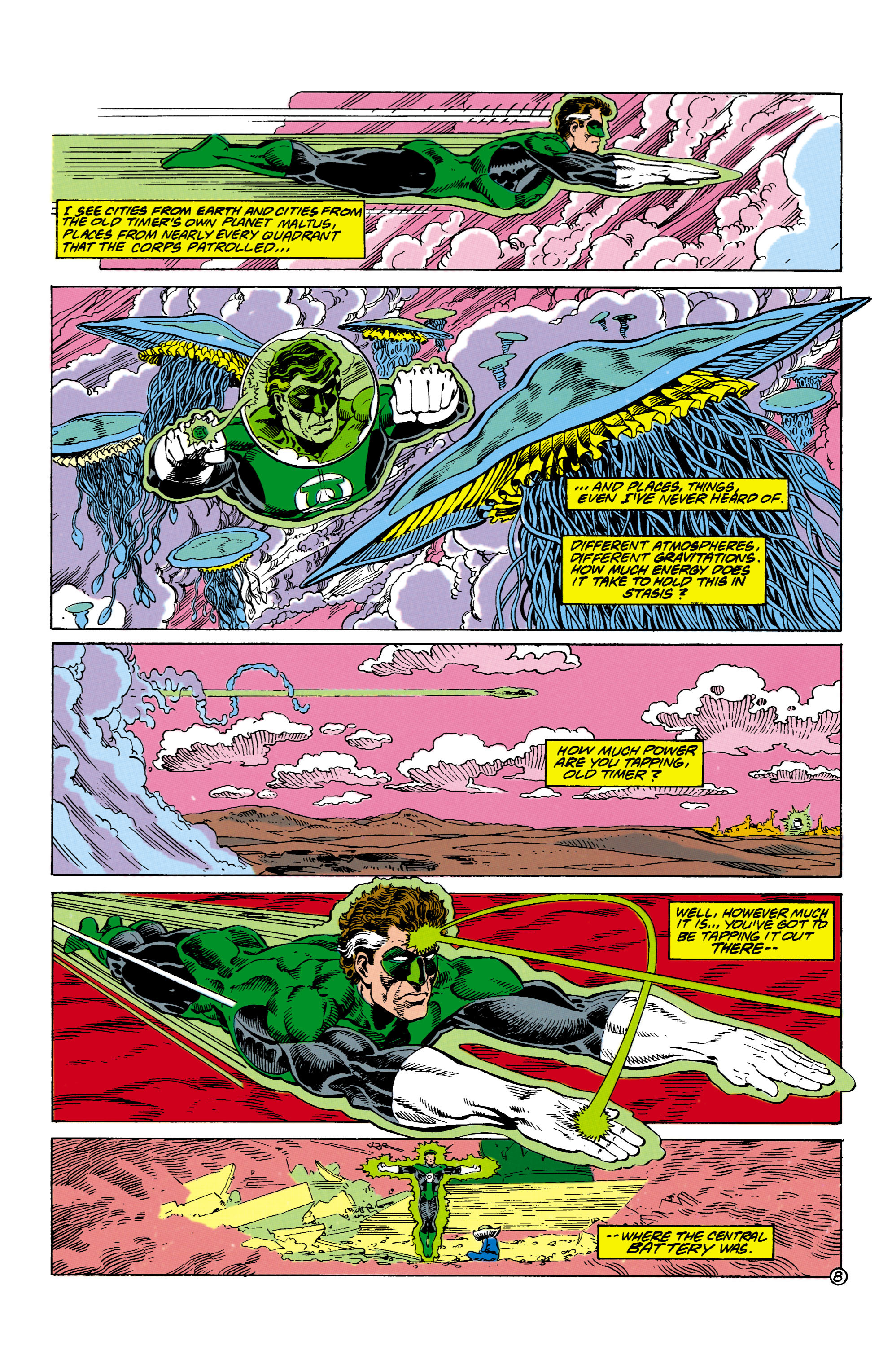 Read online Green Lantern (1990) comic -  Issue #5 - 9