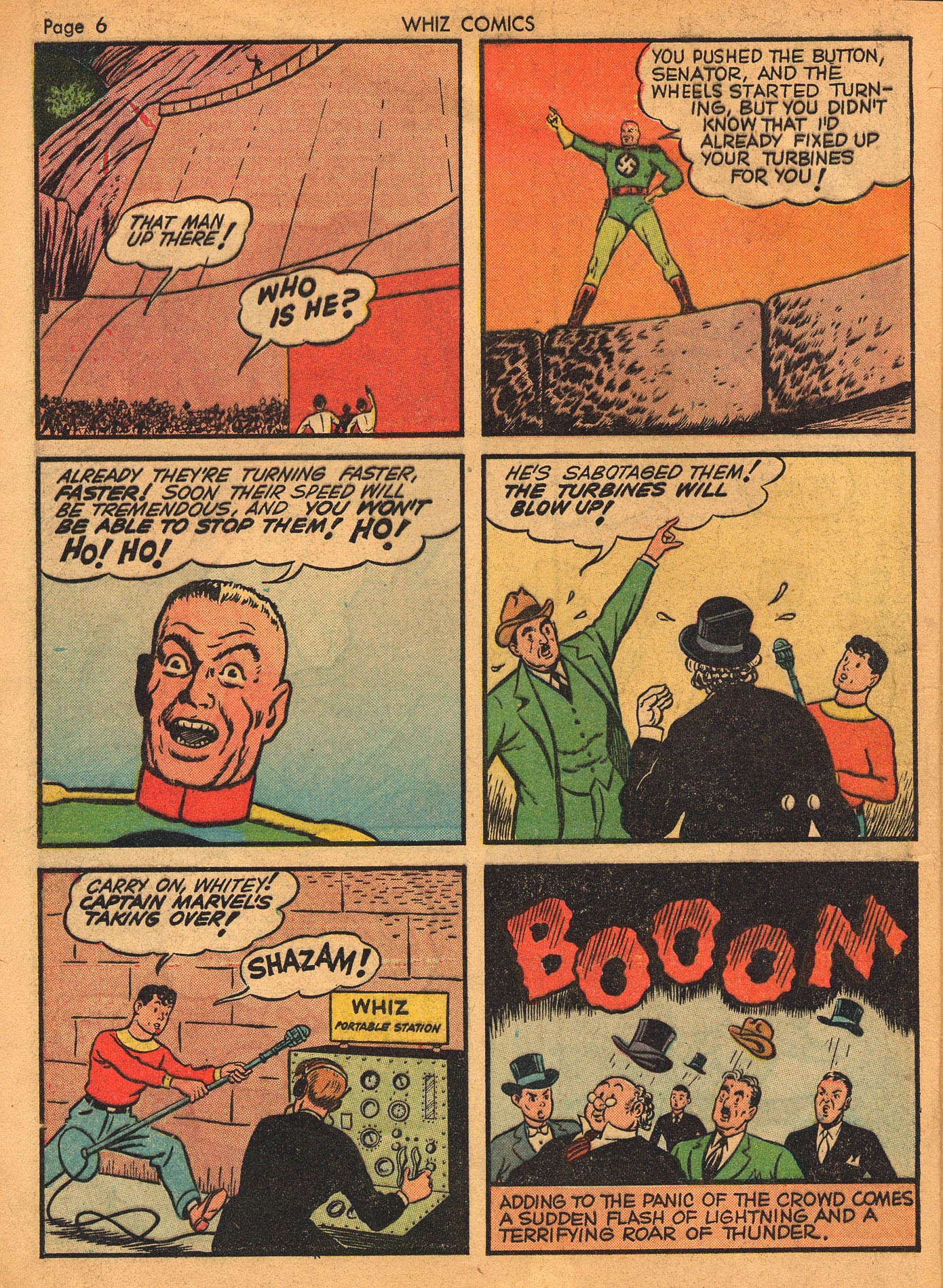 WHIZ Comics issue 25 - Page 8