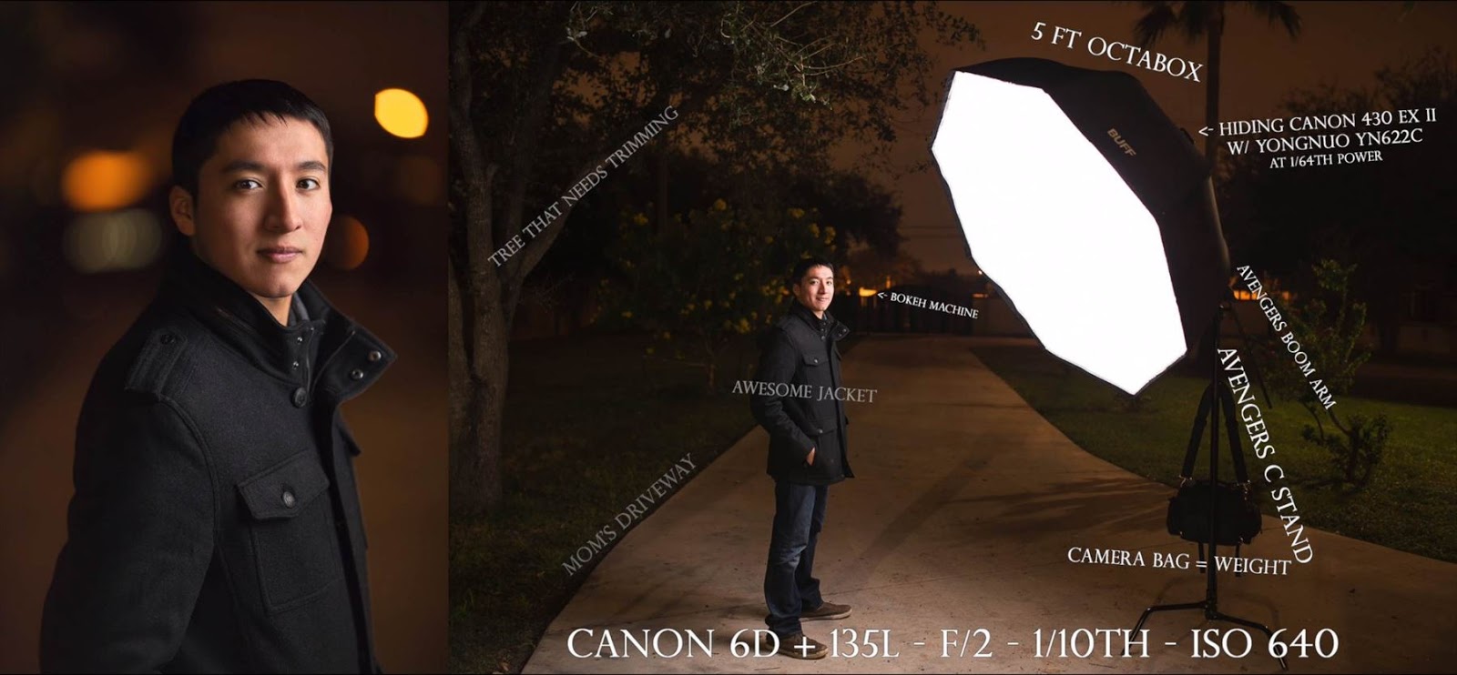 10 Tips for Taking Portraits at Night with Off Camera Flash