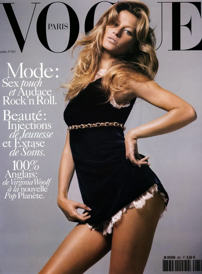 first cover in vogue paris by mario sorrenti