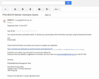 Philhealth Email Verification
