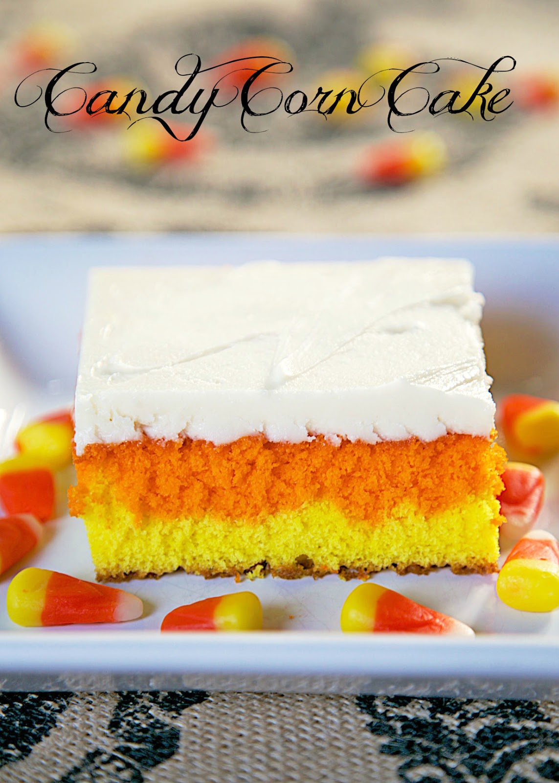 Candy Corn Cake Plain Chicken®