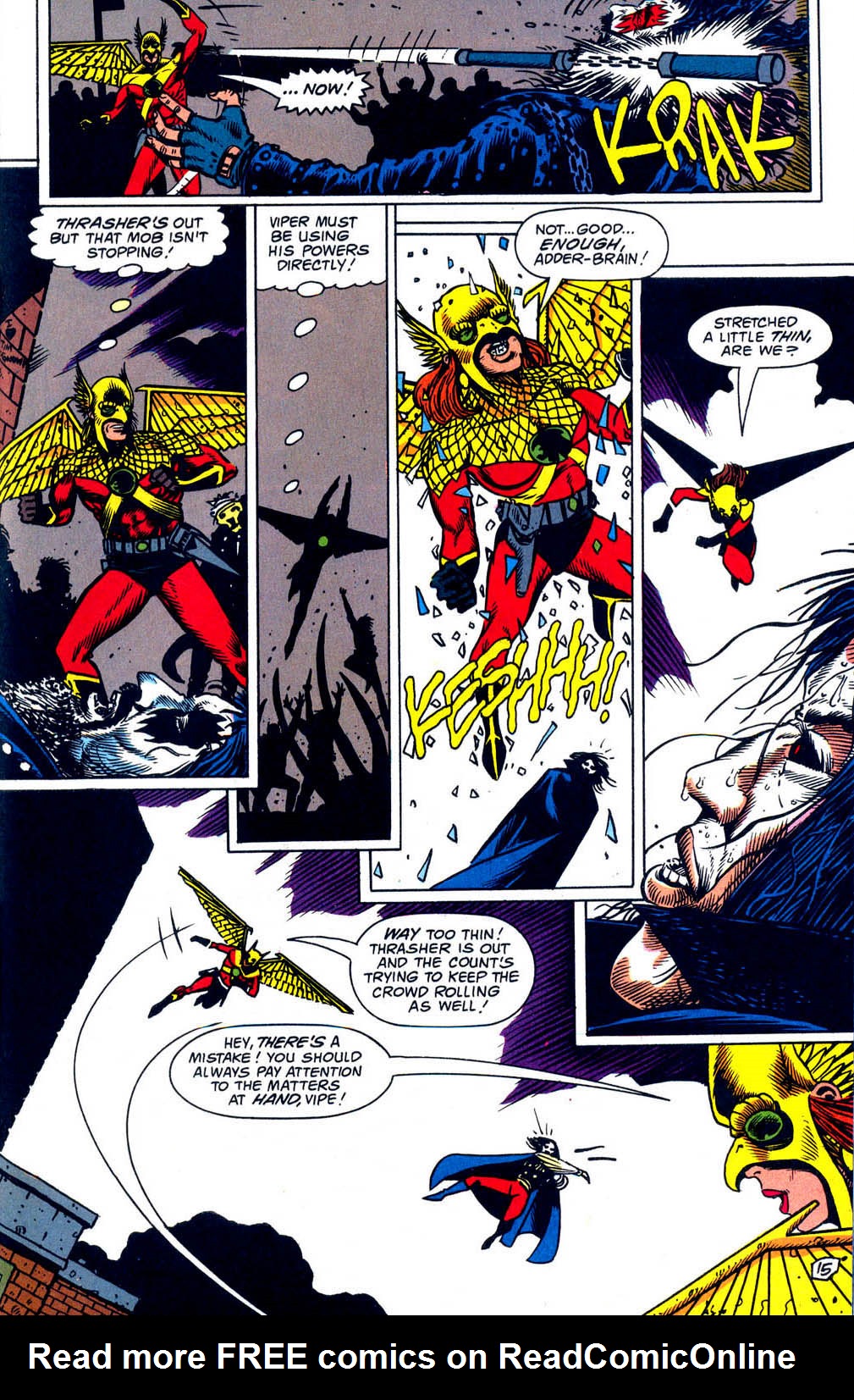 Read online Hawkworld (1990) comic -  Issue #32 - 16