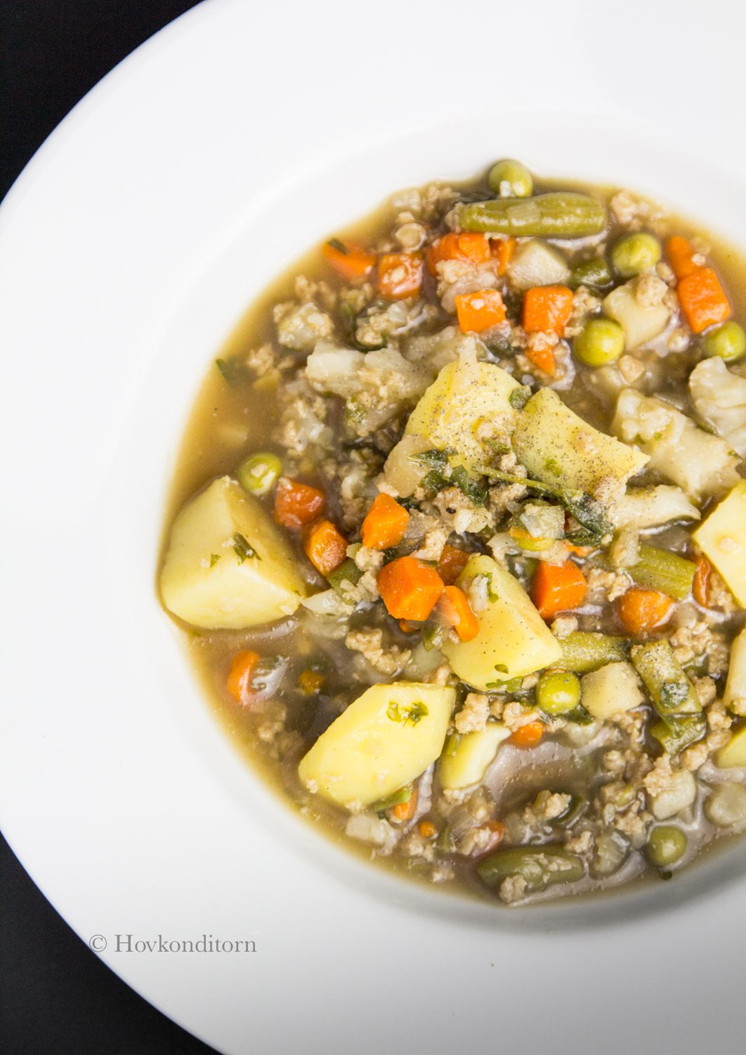 Vegetarian Mince Soup