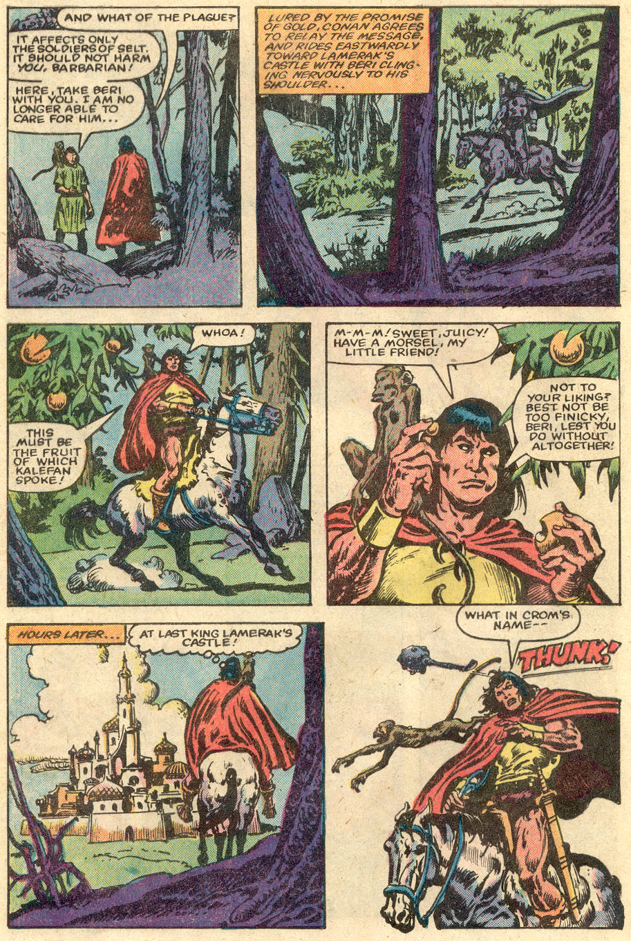 Read online Conan the Barbarian (1970) comic -  Issue #148 - 6