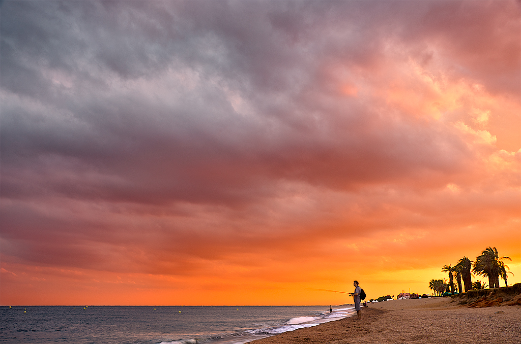BARCELONA PHOTO PERTURBACIÓN ATMÓSFERICA.SANTA SUSANA. MARESME.BARCELONA