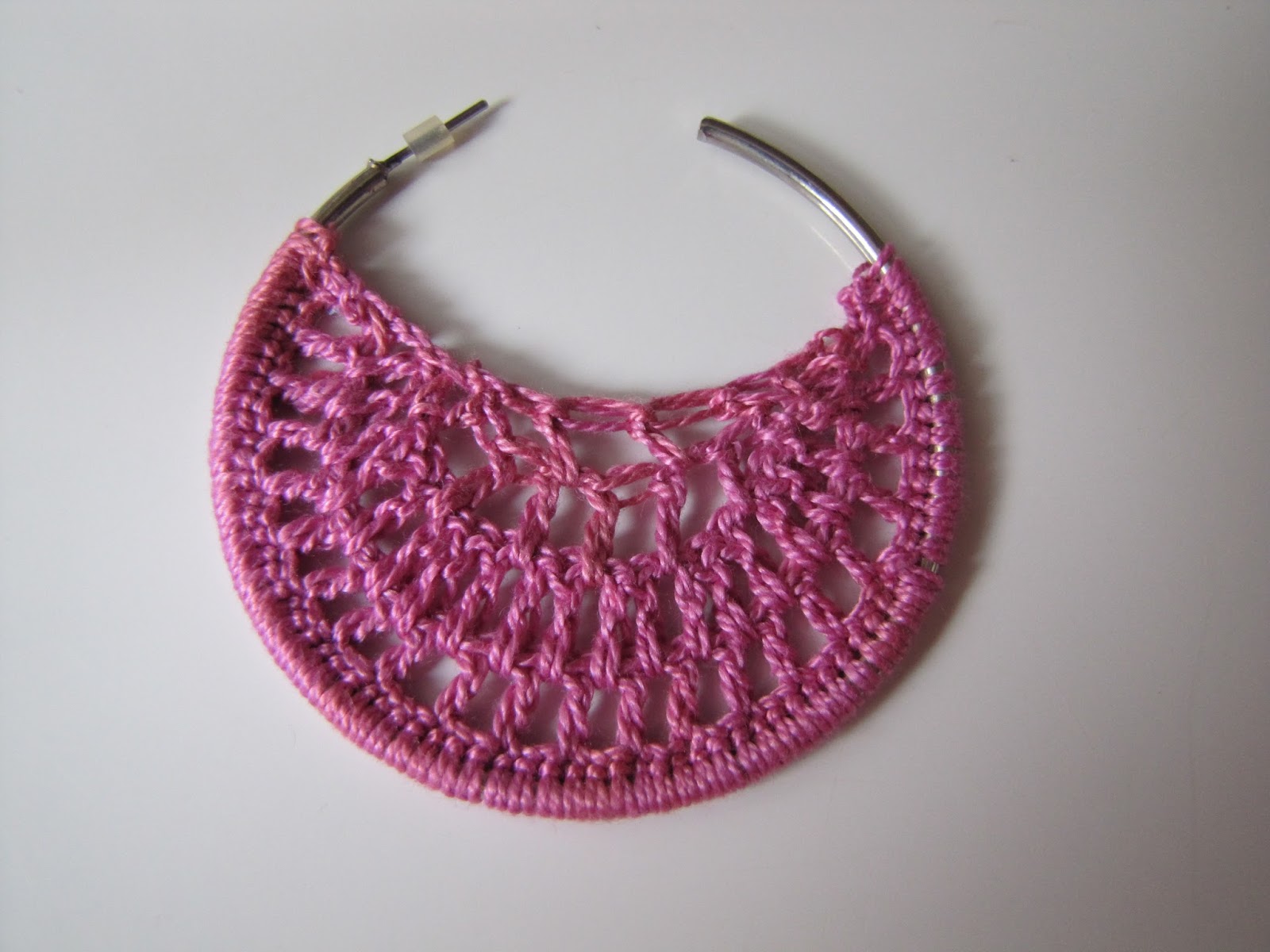 Irish crochet & CROCHET EARRINGS Step by step