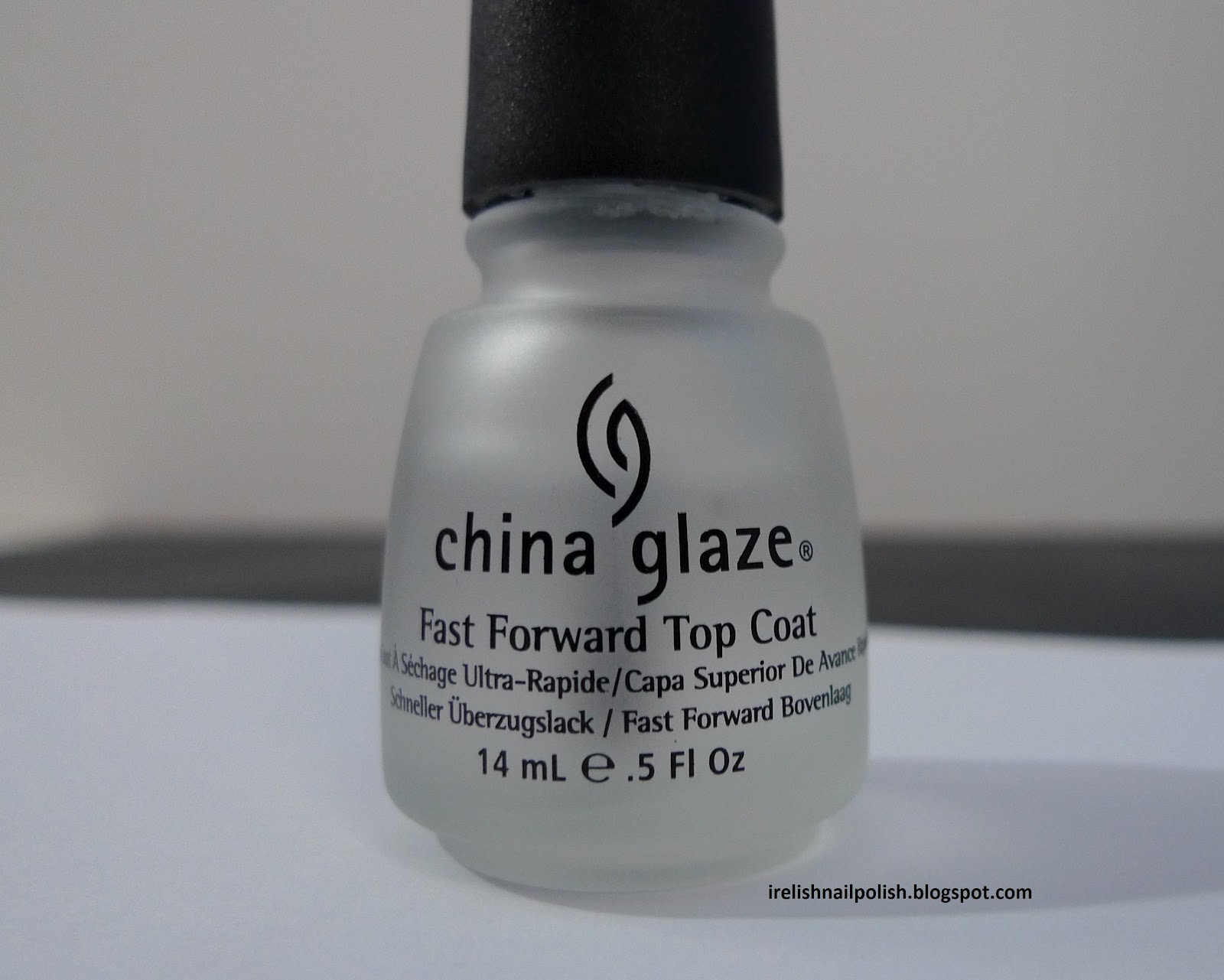5. China Glaze Fast Forward Top Coat - wide 2