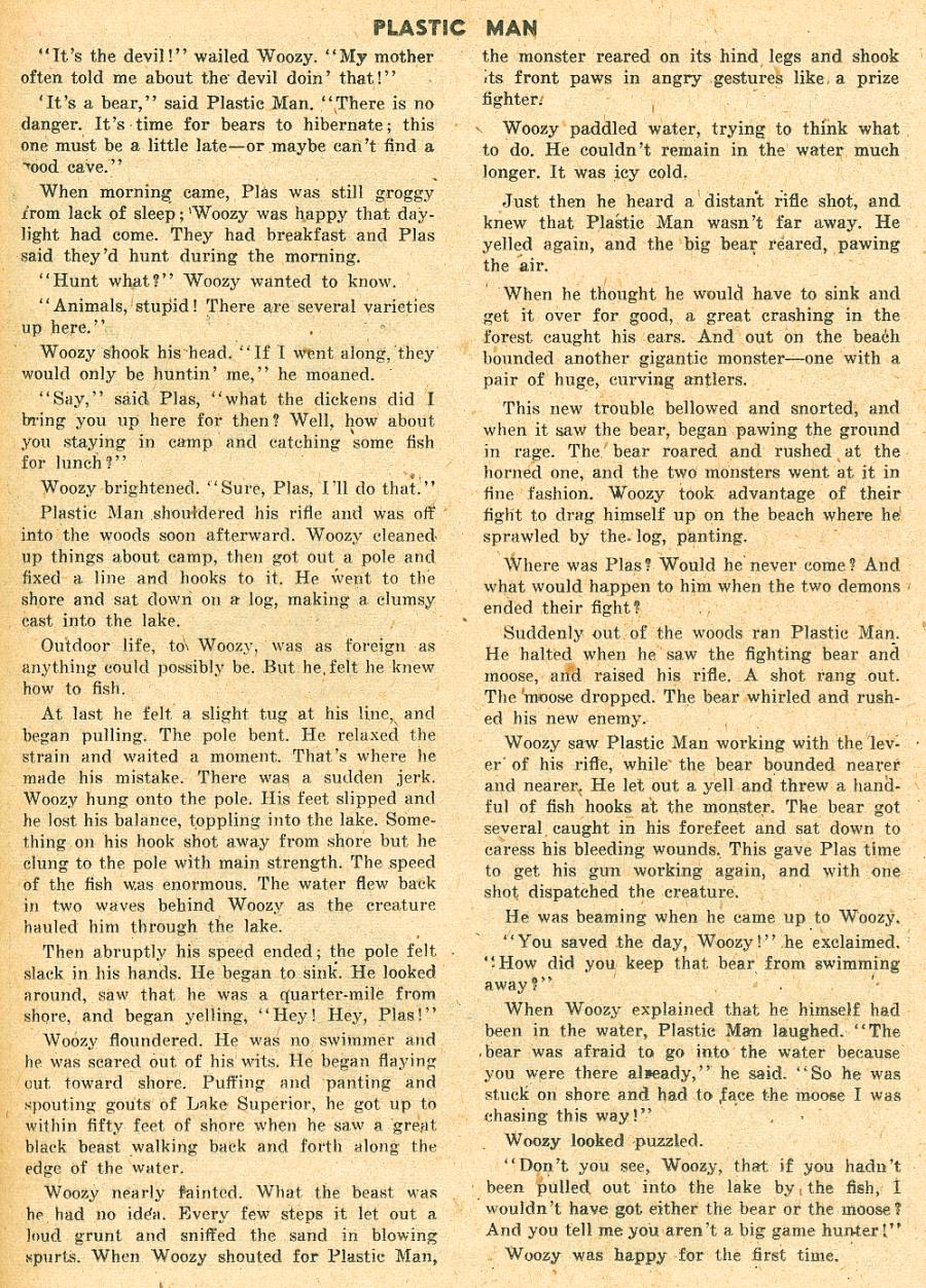 Read online Plastic Man (1943) comic -  Issue #10 - 35