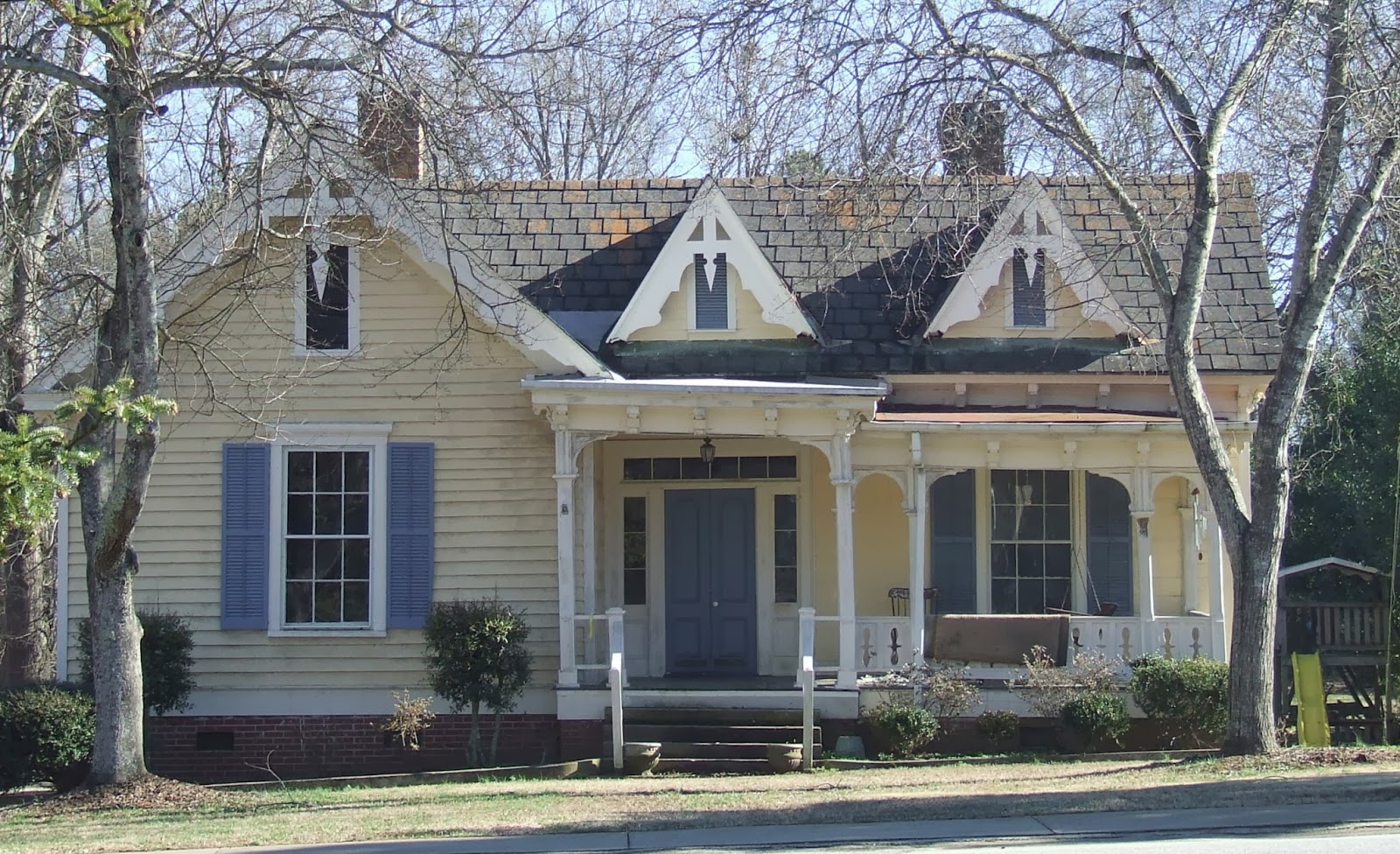 My Blue Cottage A Few Old Houses in Due West, SC