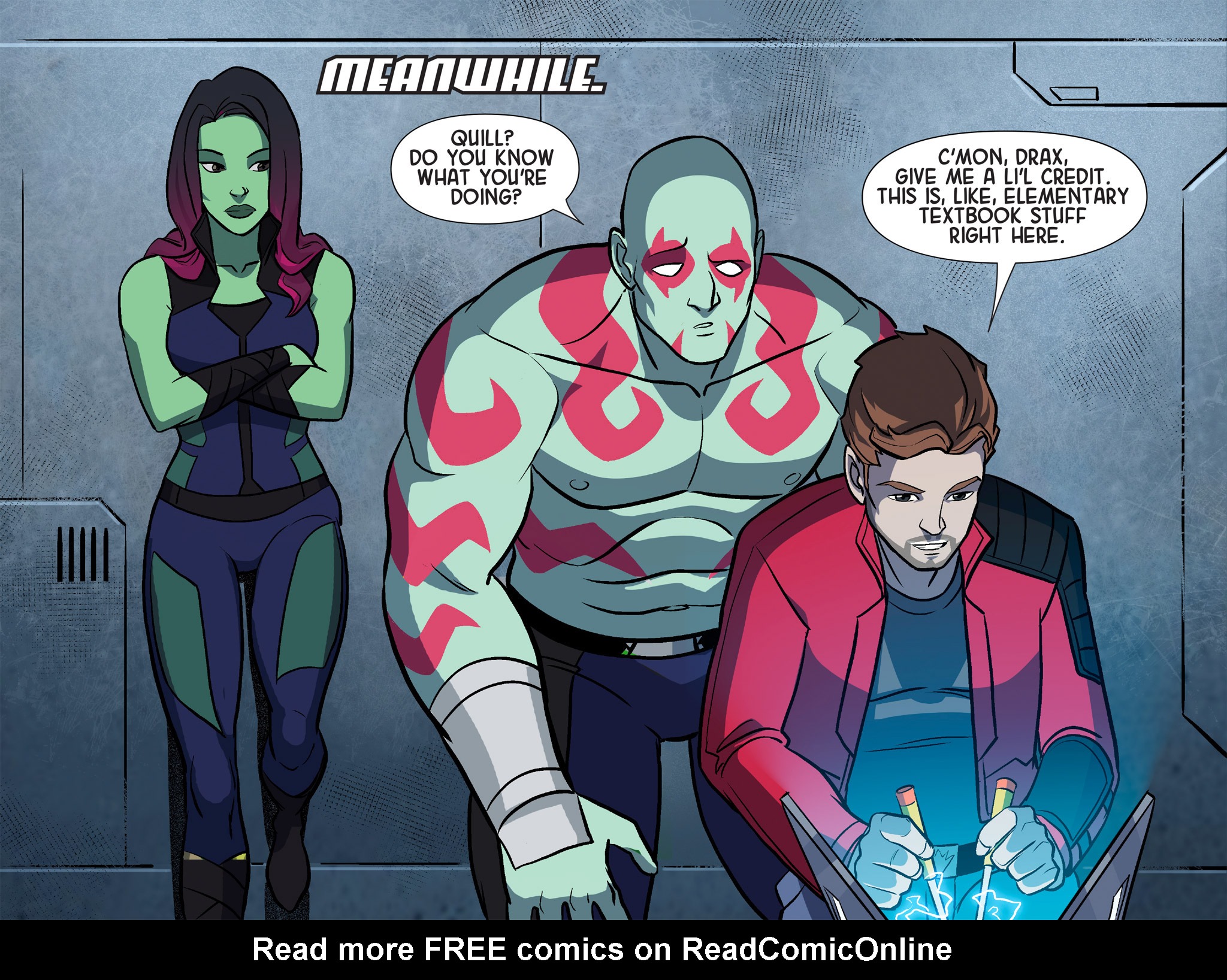 Read online Guardians of the Galaxy: Awesome Mix Infinite Comic comic -  Issue #6 - 16