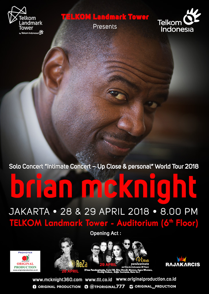 Brian Mcknight Is Coming To Indonesia And Singapore Thehive Asia