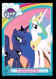 My Little Pony Princess Celestia & Princess Luna Series 5 Trading Card