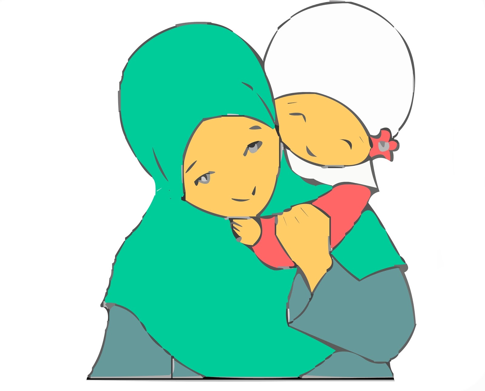 Gambar Kartun Ibu Sedang Mencuci Piring Gokil Abis