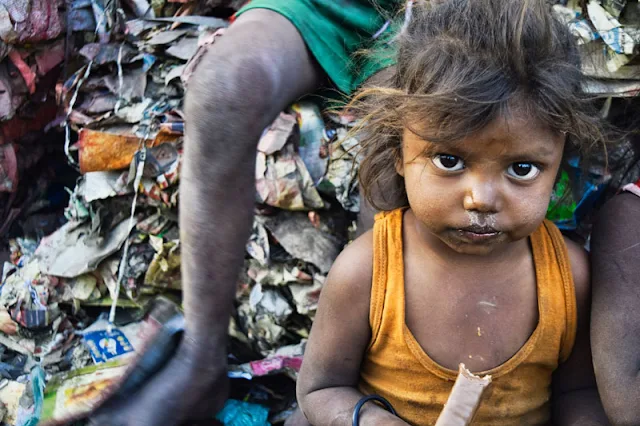 Gambaran Penduduk India yang miskin