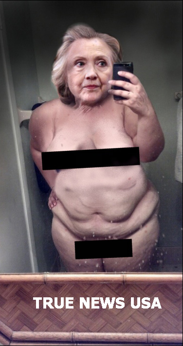 Image result for hillary naked