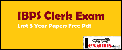 Ibps Clerk Exam Question Paper Free Download Ibps Clerk Exam Question Paper Free Download