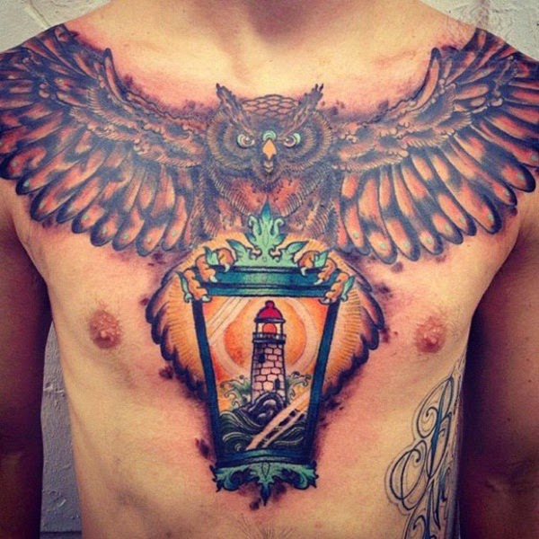 tattoo on chest