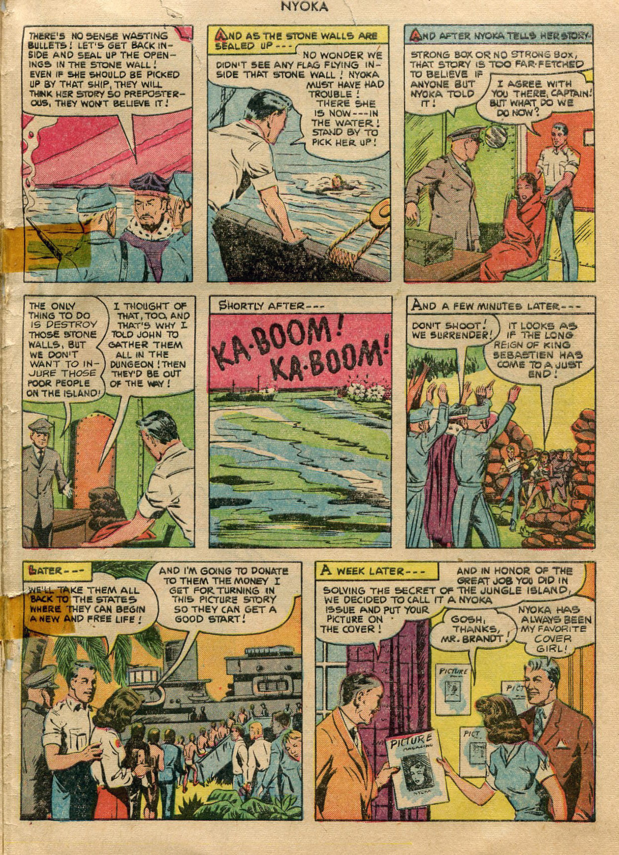 Read online Nyoka the Jungle Girl (1945) comic -  Issue #63 - 33