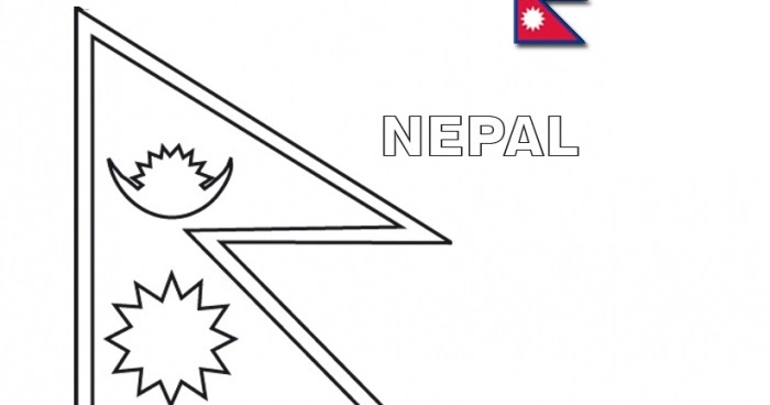 Nepal Coloring Pages Nepal Coloring Pages