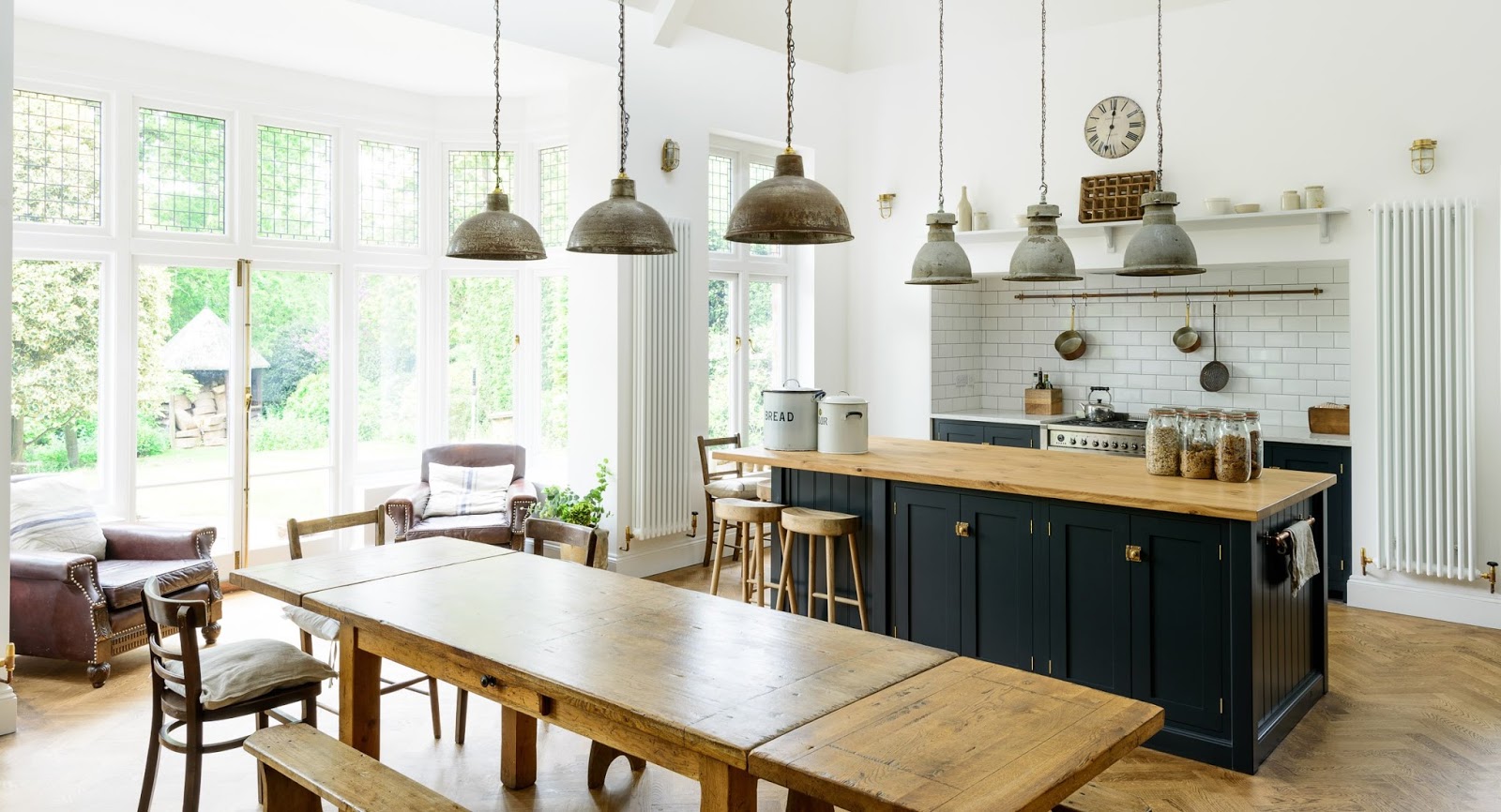 A Unique Arts and Crafts Kitchen with Shaker Style in the UK Hello Lovely